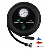 McGregor analogue tyre inflator 12V with gauge - British product
