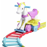 Rollplay Rainbow Unicorn 2-in-1 ride-on (British brand)