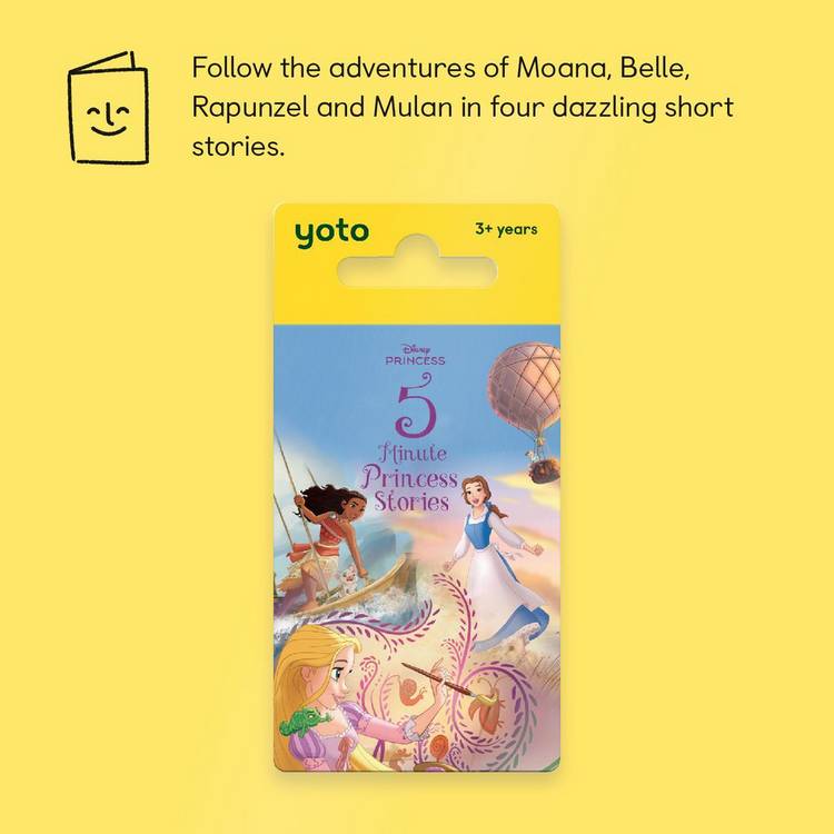 Yoto Disney Princess audio story card - British product