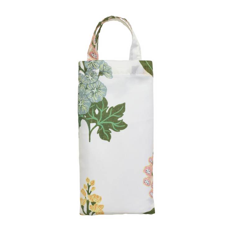 Argos Home country floral shower curtain with frill green 180x180cm (British brand)