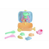 Chad Valley sand and water set suitcase, imported from the UK