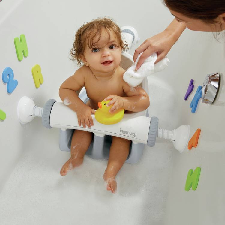 Ingenuity baby bath seat grey, UK version