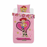 Disney Toy Story Jessie single duvet set pink - British product