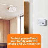 Smartwares Smoke Alarm and CO Alarm Set, UK version