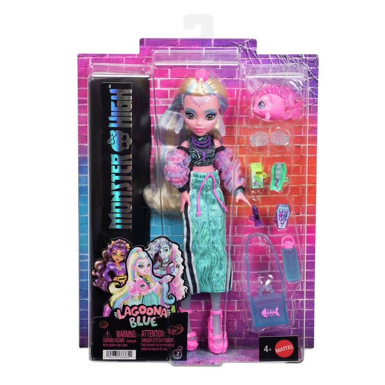 Monster High Lagoona Blue doll 32cm, UK version