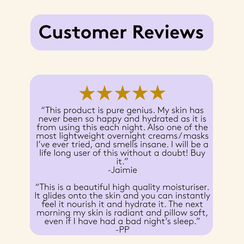 Delhicious Moon Moisture rejuvenating night cream (British brand)
