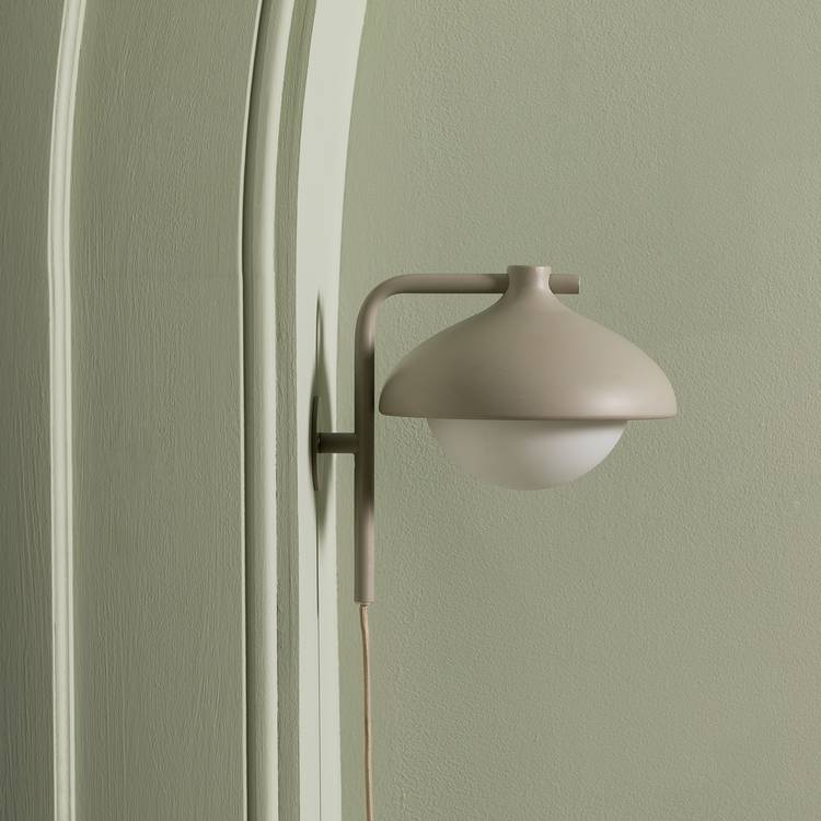 Habitat Acorn wall light latte - British product