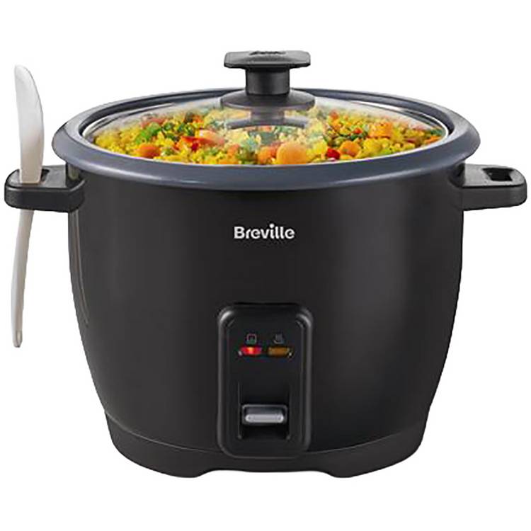 Breville Rice Cooker Black 1.8L, imported from the UK