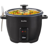 Breville Rice Cooker Black 1.8L, imported from the UK