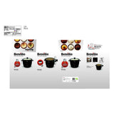 Breville Rice Cooker Black 1.8L, imported from the UK