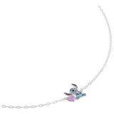 Disney Stitch charm bracelet sterling silver 23cm - British product