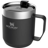 Stanley Camp black travel mug 350ml, UK version