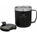 Stanley Camp black travel mug 350ml, UK version