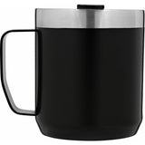 Stanley Camp black travel mug 350ml, UK version