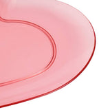 Argos Home heart shaped plate pack of 2 romantic dinnerware, UK version