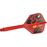 Target Star Wars Darth Maul K-Flex dart flights and shafts, UK version