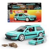 Argos Mattel Brick Shop Hot Wheels '90 Honda Civic EF Building Set (1:32 Scale)- Buy online at McGrocer