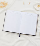 Blush and Gold wedding planner journal - British product