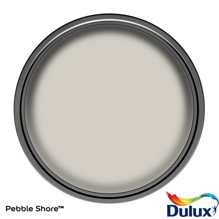 Dulux Pebble Shore matt paint 2.5L, imported from the UK