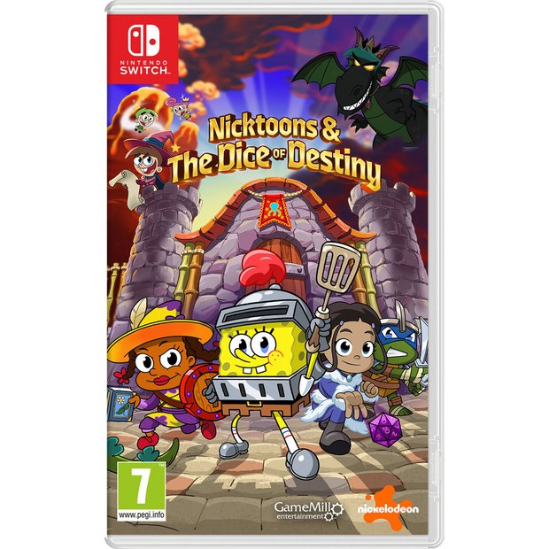 Nicktoons Dice of Destiny Nintendo Switch game - British product