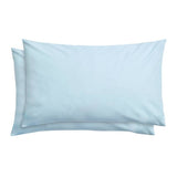Habitat pale blue pillowcase pair 75x50cm, UK version