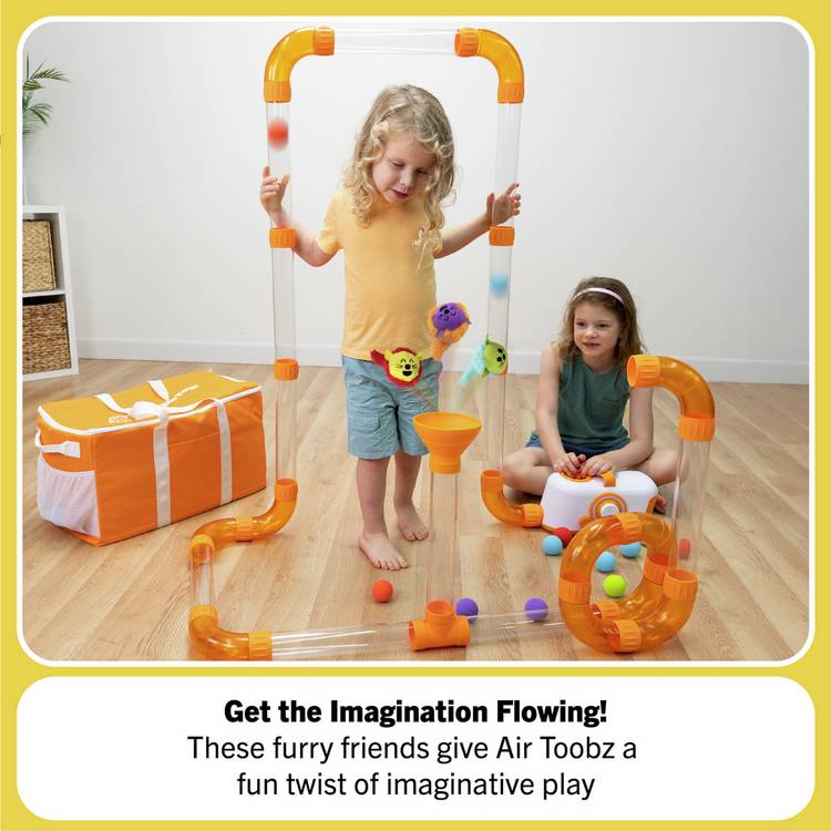 Fat Brain Toys Air Toobz Toobzsters furball set, UK version