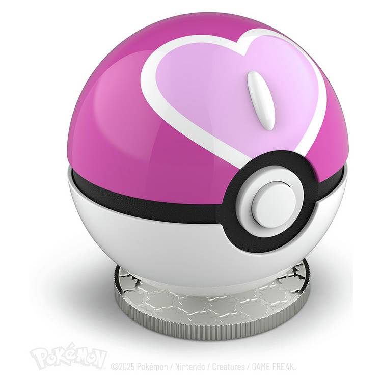 The Wand Company Pokémon Love Ball die-cast mini replica (British brand)