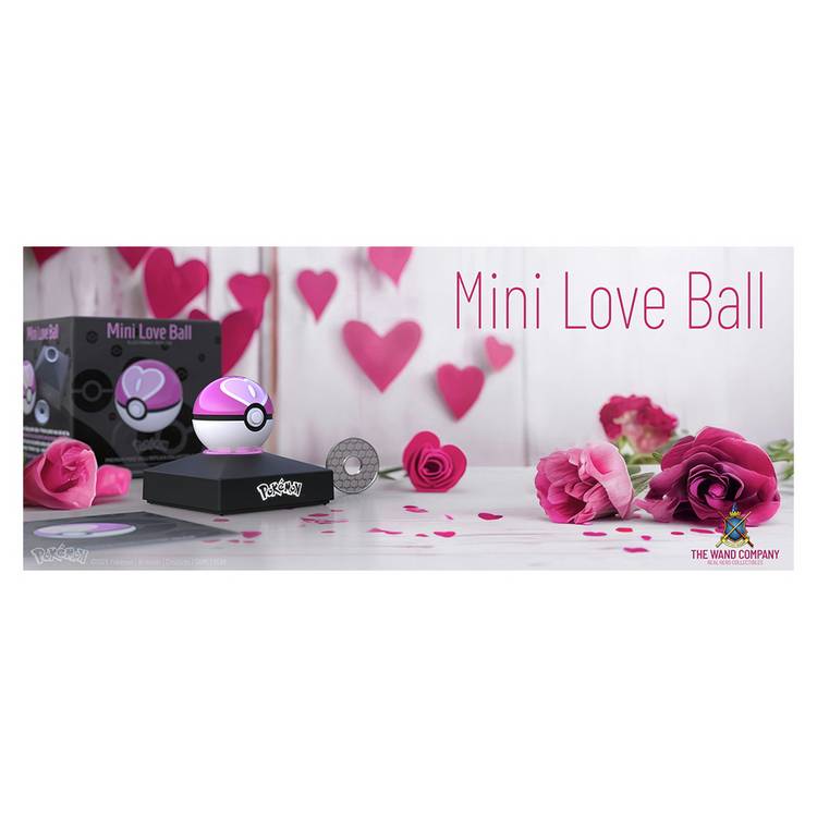 The Wand Company Pokémon Love Ball die-cast mini replica (British brand)