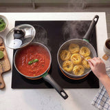 Salter 4-piece non-stick pan set grey - British product
