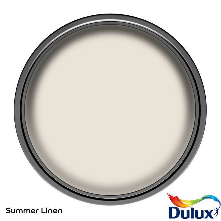 Dulux matt paint Summer Linen 5L (British brand)