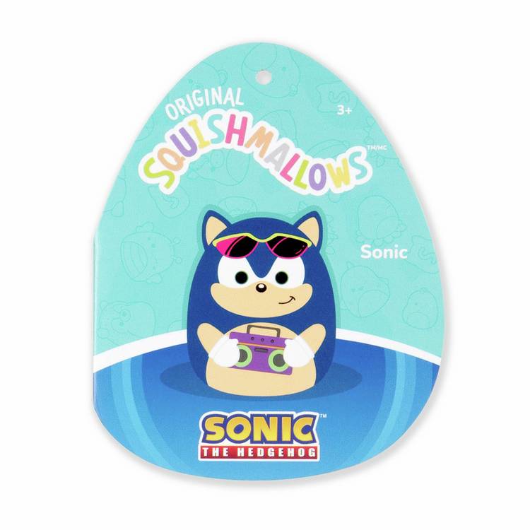 Squishmallows Sonic the Hedgehog plush 8 inches - British product