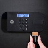 Yale fingerprint laptop safe 48cm, imported from the UK