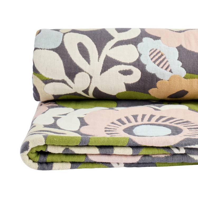 Habitat x Scion Kukkia floral throw 125x150cm - British product