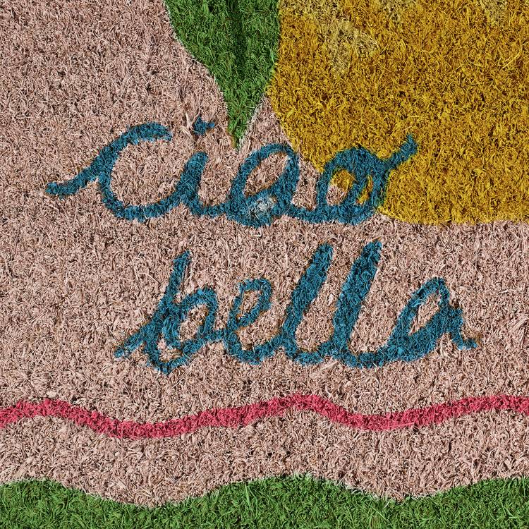 Argos Home pink coir doormat 40x60cm (British brand)