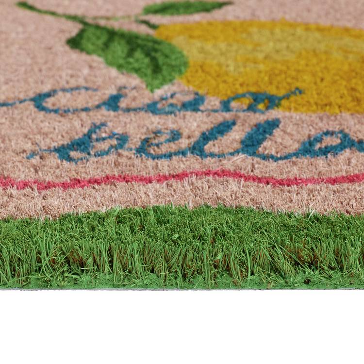 Argos Home pink coir doormat 40x60cm (British brand)