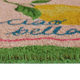 Argos Home pink coir doormat 40x60cm (British brand)
