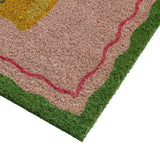 Argos Home pink coir doormat 40x60cm (British brand)