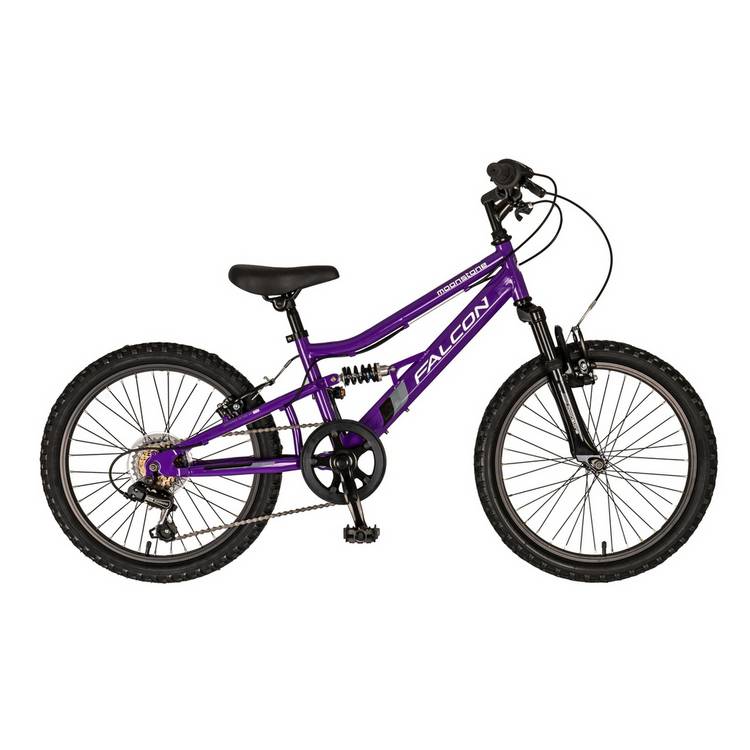 Falcon Moonstone 20 inch kids mountain bike purple (British brand)