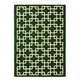 Habitat green wool rug 120x170cm (British brand)