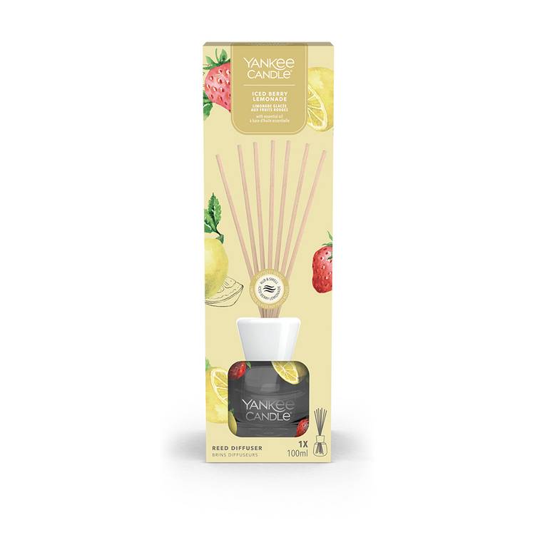 Yankee Candle reed diffuser Iced Berry Lemonade 100ml (British brand)