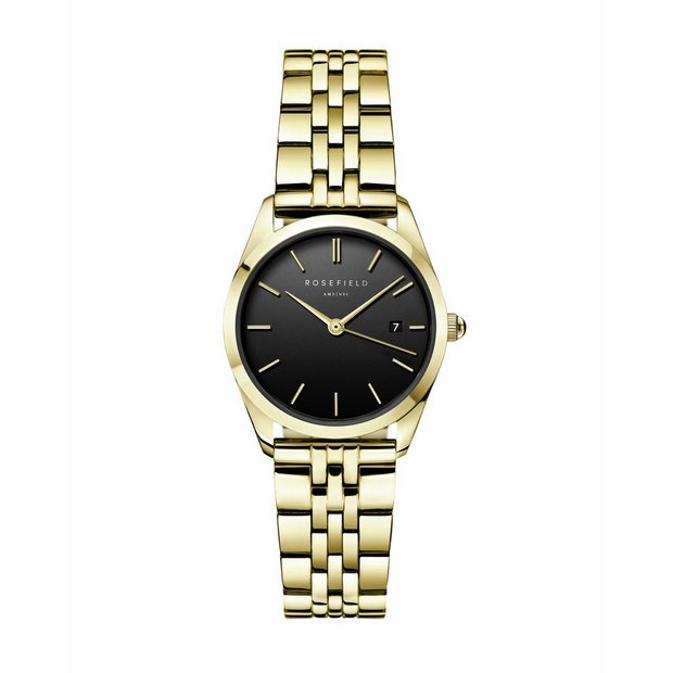 Rosefield Ace XS ladies gold bracelet watch, imported from the UK