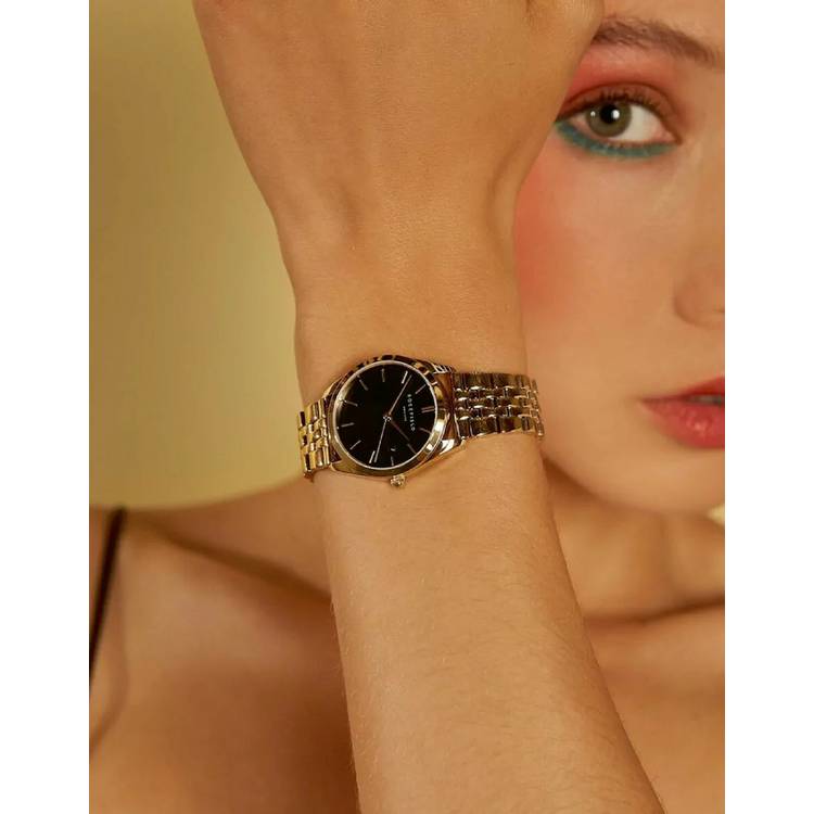 Rosefield Ace XS ladies gold bracelet watch, imported from the UK