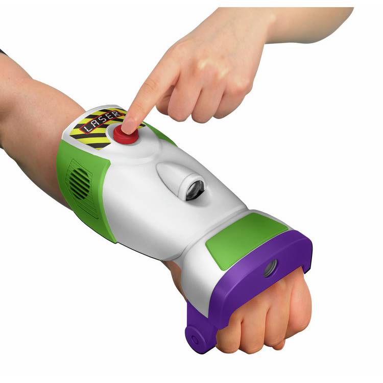 Disney Pixar Buzz Lightyear laser gauntlet toy - British product