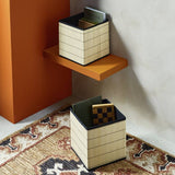 Argos Habitat Set of 2 Natural Bamboo Square Storage Boxes 28cm- Buy online at McGrocer