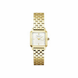Rosefield Boxelle Steel Gold Ladies Bracelet Watch, UK version