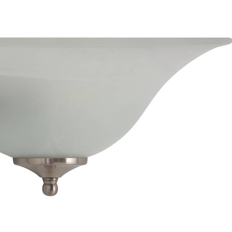 Argos Home Alabaster wall light with opal glass shade (British brand)