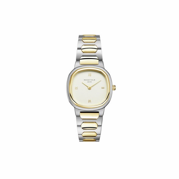 Rosefield Gaia duotone steel ladies bracelet watch 30mm, UK version
