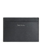 Paul Smith leather card holder with Signature Stripe lining (British brand)