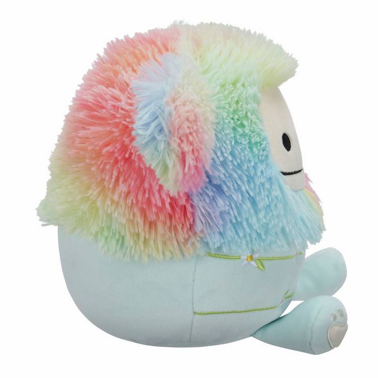Squishmallows Zozo Rainbow Bigfoot plush toy 7.5 inch (British brand)