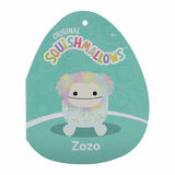 Squishmallows Zozo Rainbow Bigfoot plush toy 7.5 inch (British brand)